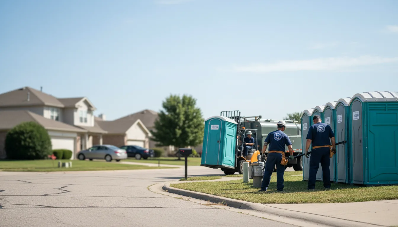 Porta Potty Rental in Oskaloosa, IA near me